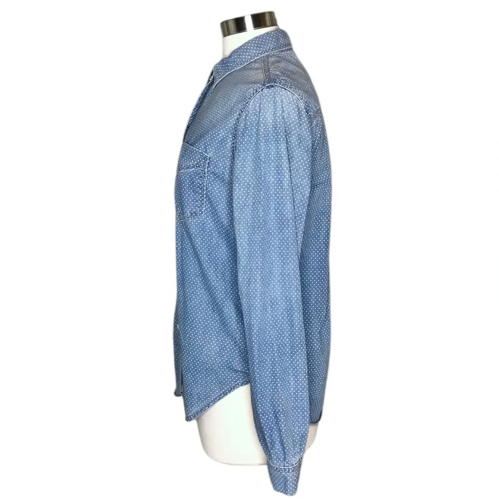 Gap Icon M Boy shirt polka dot denim